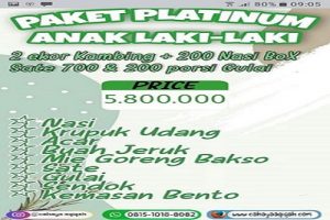 Paket Platinum Anak Laki Laki